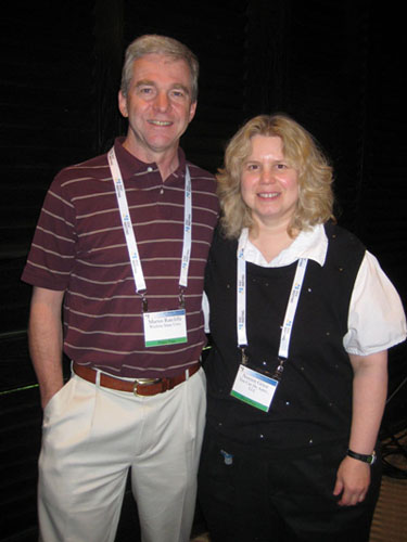 Noreen with Martin Ratcliffe