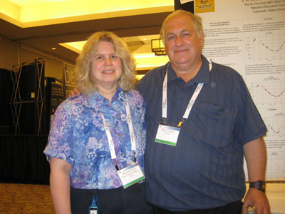 Noreen Grice with Ray Villard