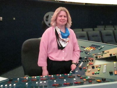 Noreen Grice with Console