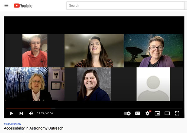 Big Astronomy: Accessibility in Astronomy Outreach