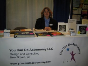 You Can Do Astronomy booth at Hartford 2005 NSTA Convention
