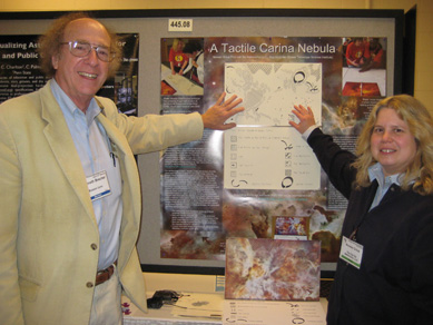 Dr. Ken Brecher and Noreen at Display