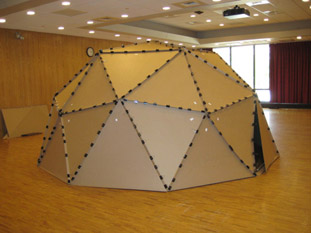 Completed Geodesic Dome!