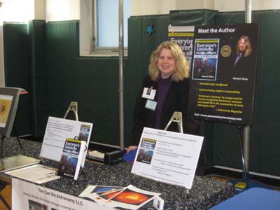 Noreen at Book Signing Booth