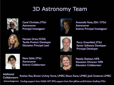 3D Astronomy Team